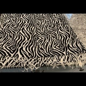 Grace Adele Zebra Scarf